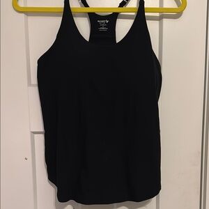 Old Navy Active | Black Sleeveless Fitted Tank Top